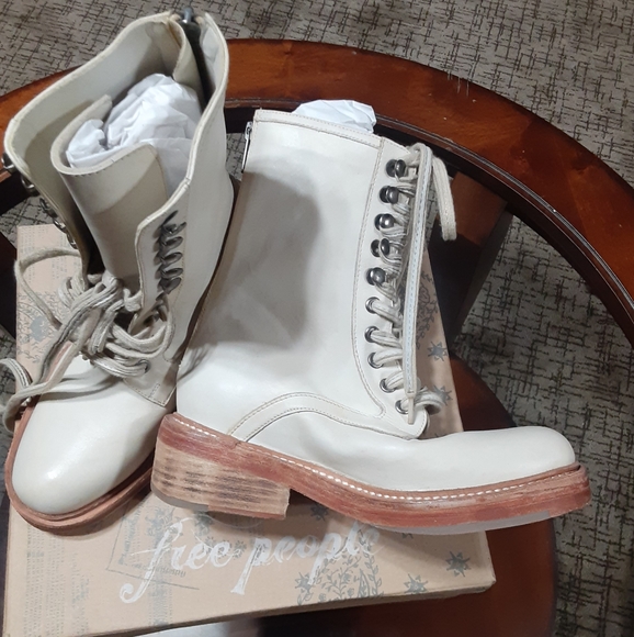 Free people santa fe lace up boots - Picture 2 of 4